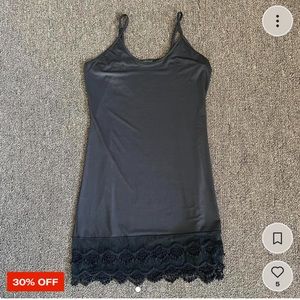 Black Slip Dress